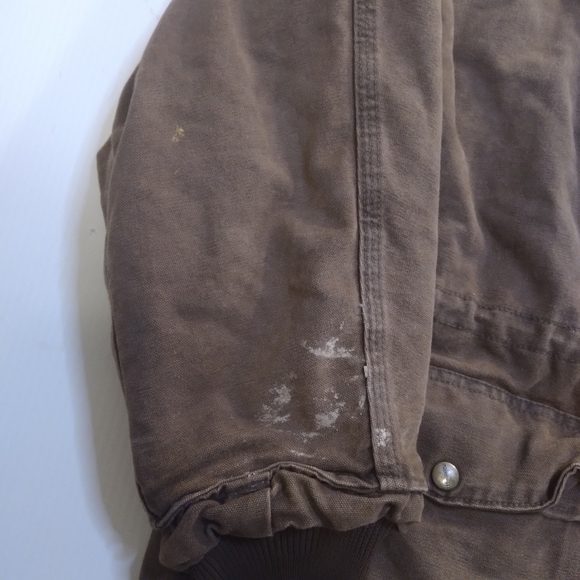 Vintage Union Made Carhartt Jacket double two way zipper 1999 Sz X Large - Picture 8 of 16